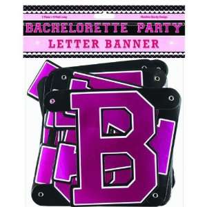  Bachelorette Party Letter Banner: Toys & Games
