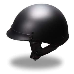First Manufacturing DOT Compliant Unvented Half Helmet (Matt, X Large)