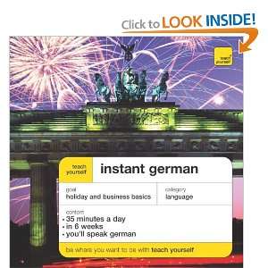  Instant German (Teach Yourself Instant) (9780340914656 