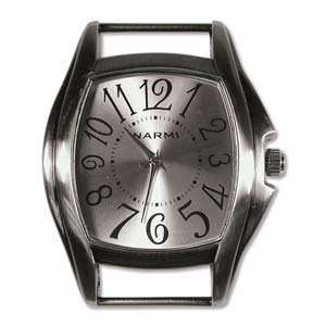  Solid Bar Tank Watch Face Pewter Color Dial 84004 Arts 