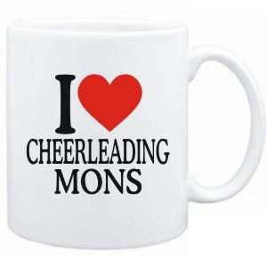  New  I Love Cheerleading Moms  Mug Sports: Home 