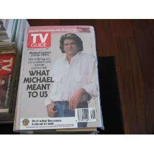 TV Guide July 13 19 1991 Michael Landon What Michael Meant to Us (8x10 