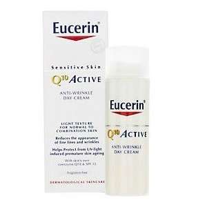   Sensitive Skin Q10 Active Anti wrinkle Day Cream   50ml: Beauty