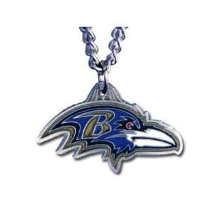  BALTIMORE RAVENS OFFICIAL LOGO CHAIN NECKLACE: Jewelry