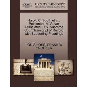 Booth et al., Petitioners, v. Varian Associates. U.S. Supreme Court 