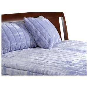  Arlee Faux Fur Full/Queen Coverlet Set, Lilac: Home 