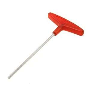  4mm Metric Red T Handle Hex Wrench Hand Tool