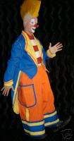 Professional Circus Clown Costume Outfit New  