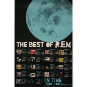 REM in Time the Best of R.e.m. 1988 2003 Promo Poster  