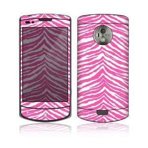  LG Optimus 7 (E900) Decal Skin   Pink Zebra Everything 