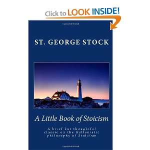   Little Book of Stoicism (9781450582704) St. George Stock Books