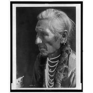  Flathead man,Indian of North America,c1910,Salish: Home 