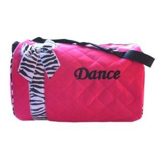   Bag Hot Pink and Black, Gym Bag, Travel and Sleep over Bag. Ballet