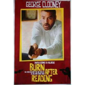 Burn After Reading Movie Poster George Clooney 