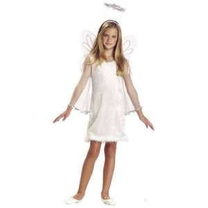   White Dream Angel Halloween Costume (Size X Small 4 6) Toys & Games
