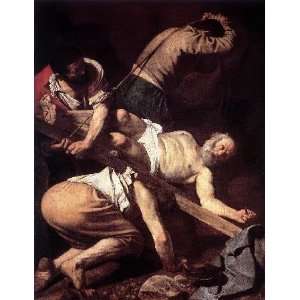   name The Crucifixion of Saint Peter, By Caravaggio 