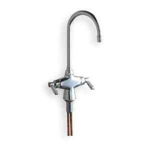   50 XKCP Gooseneck Faucet,2H Lever,Spout 5 1/4 In