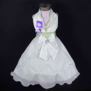 New Tag Wedding Flower Girl Pageant Dress SZ 5 6  
