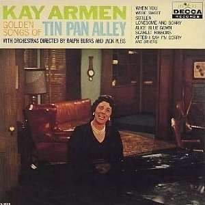  Kay Armen Golden Songs Of Tin Pan Alley [VINYL LP] [MONO 
