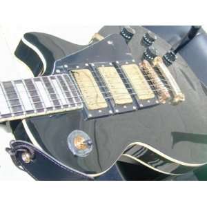  Berkeley Inlay Black lp RoseWood Electric Guitar w/Case 