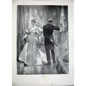    1893 Woodville Fine Art Man Woman Romance Dance: Home & Kitchen
