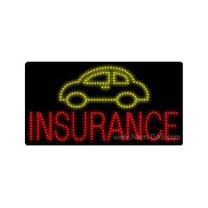  Auto Insurance Outdoor LED Sign 20 x 37