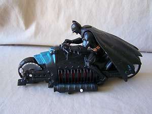 Black Batman Riding Motorcycle Push N Go + McD Figure  