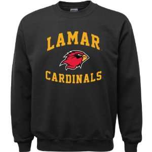  Lamar Cardinals Black Youth Aptitude Crewneck Sweatshirt 