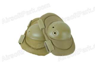 Soft Knee&Elbow Protective Pads Set Coyote Brown  