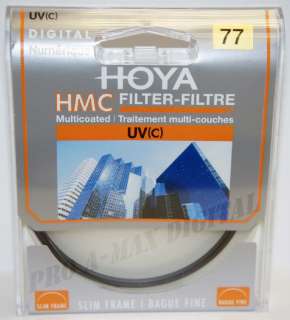 HOYA 77mm Slim Frame Digital HMC UV(C) Multi Coated 77 mm Filter 