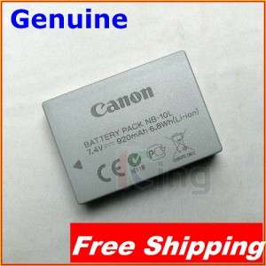   NB 10L NB10L Rechargeable Li ion Battery for Canon SX40 HS Camera