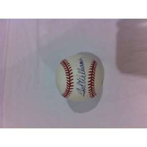   Signed Autographed Official American League Baseball 