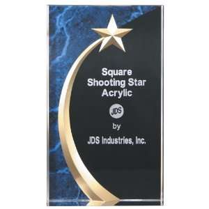  Shooting Star Square Acrylic Award