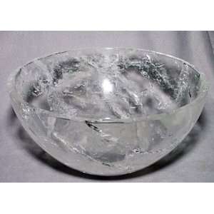  Quartz Large Polished Crystal Bowl