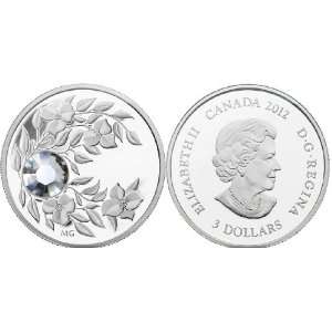  Canada 2012 $3 April Birthstone (Diamond) 7.96gm Pure 