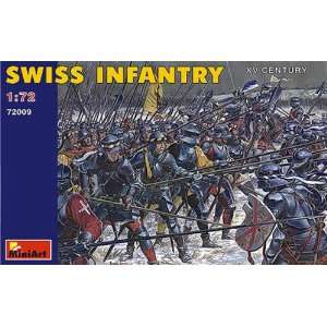  72009 1/72 Swiss Infantry XV Century Toys & Games