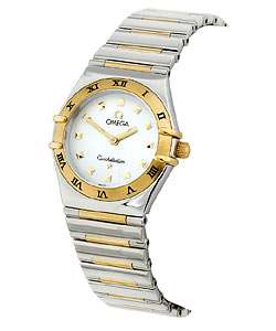 Omega Constellation Womens 18k Gold/ Steel Watch  