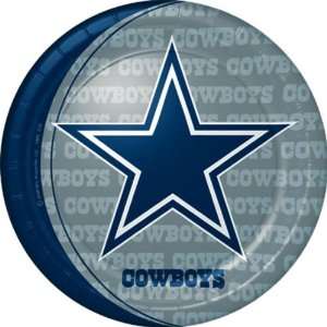  Dallas Cowboys Dinner Plates (8 per package) Toys & Games