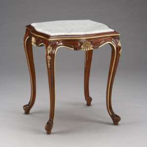 Louis XV Side Table With Marble Top  