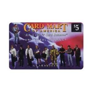  Collectible Phone Card: $5. Card Mart of America (10 Diff 