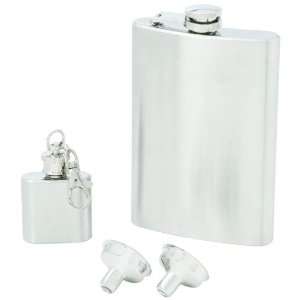  60 Of Best Quality 4Pc Ss Flask Gift Set By Maxam® 4pc 