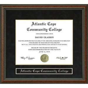 Atlantic Cape Community College Diploma Frame  Sports 