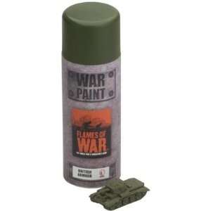  Flames of War: War Paint   British Armour Spray: Toys 