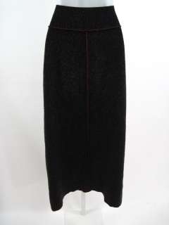 BEEBOP & WALLY Gray Flannel Broomstick Long Skirt Sz S  