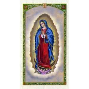  Oracion a Nuestra Sra. de Guadalupe Prayer Card Sports 
