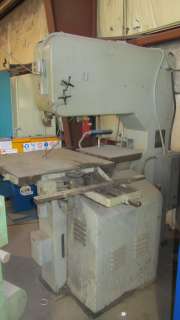   Vertical Band Saw with Power Feed Table, 