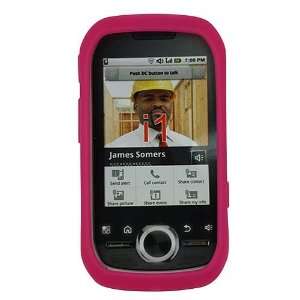    Skque Pink Silicone Skin Case for Motorola i1 Series: Electronics