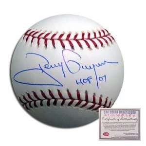   Padres MLB Hand Signed Rawlings Baseball with HOF 2007 Inscription