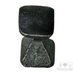  Du verre hardware   forged ii square small iron knob in 