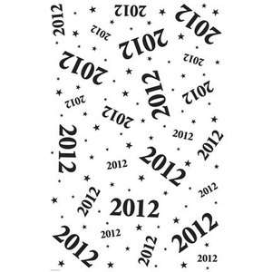 Graduation Party Supplies 2012 PLASTIC PRINTED TABLECOVER TABLE 